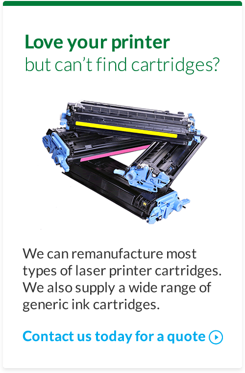 Love your printer but can’t find cartridges?