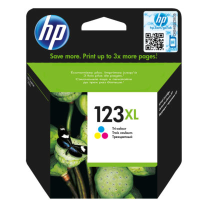 HP 123XL High Yield Tri-color Original Ink Cartridge