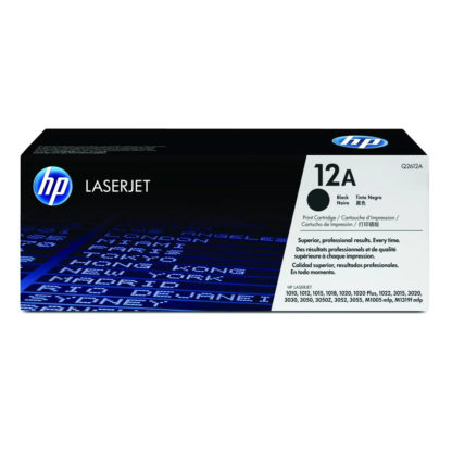 Original HP Q2612A Black Laser Cartridge