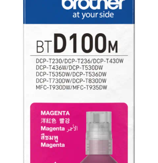 Brother BTD100 Original Magenta Ink Bottle