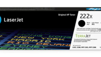 Original HP 222X High Yield Black Toner Cartridge