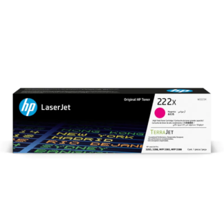 Original HP 222X High Yield Magenta Toner Cartridge