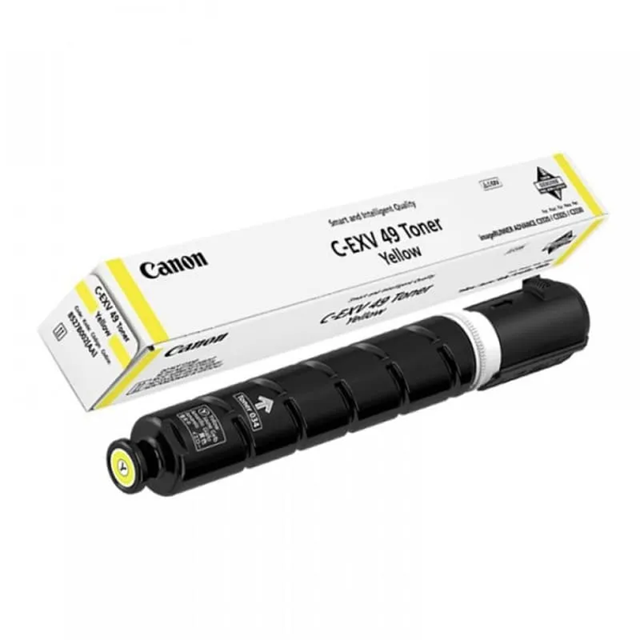 Original Canon EXV 49 Yellow Toner Cartridge